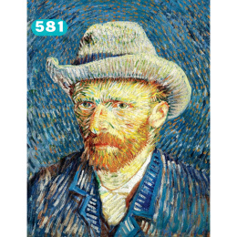 HAFT DIAMENTOWY Vincent Van Gogh Self-portrait MOZAIKA 35X45 DIAMOND PAITING ZESTAW 5D