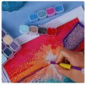(30x40)Haft Diamentowy Paw Kolorowy Mozaika Diamond Paiting Zestaw Kreatywny