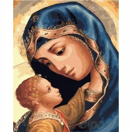 HAFT DIAMENTOWY MARYJA MATKA BOSKA Z DZIECIATKIEM