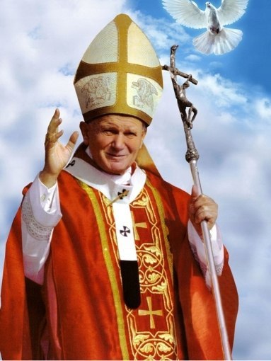 HAFT DIAMENTOWY PAPIEŻ JAN PAWEŁ II BÓG JEZUS 5D