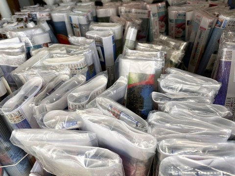 (30x40) Haft Diamentowy Mozaika Żółw Żółwie Ocean Morze Rafa Koralowa Kecja