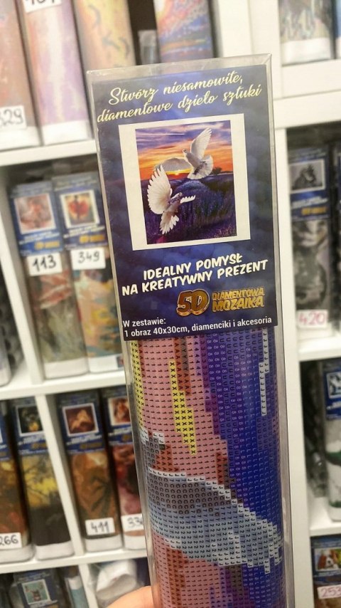 Haft Diamentowy Diamond Paiting Mozaika Diamentowa Malowanie diamentami  Hafty Diamentowe