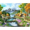 HAFT DIAMENTOWY DIAMOND PAITING MOZAIKA ZESTAW 5D GÓRY