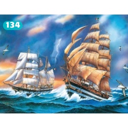 HAFT DIAMENTOWY STATEK STATKI MORZE SZTORM 5D