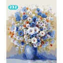HAFT DIAMENTOWY DIAMOND PAITING MOZAIKA ZESTAW 5D KWIATY