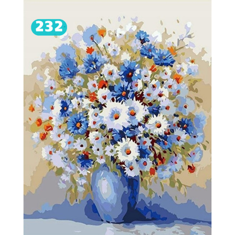 HAFT DIAMENTOWY DIAMOND PAITING MOZAIKA ZESTAW 5D KWIATY