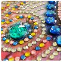 (30x30) Mandale 7D Kot Kotek Haft Diamentowy Mozaika Diamond Paiting Zestaw