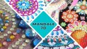 (30X40) MANDALA 7D HAFT DIAMENTOWY 7D MANDALE DUŻE DIAMENTY MANDALA DIAMOND PAITING JEDNOROŻEC