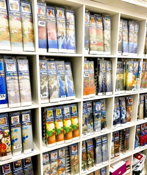 (30X40) Haft Diamentowy Kotek Kotki Diamond Painting Mozaika Zestaw