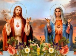 Haft Diamentowy Religia Jezus Maryja Kwiaty Mozaika Diamond Paiting Zestaw
