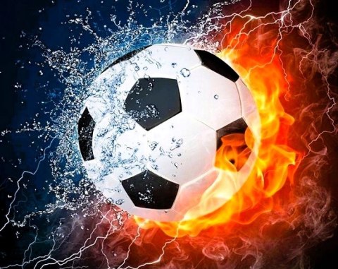 Haft Diamentowy Piłka Nożna Diamond Painting Mozaika Zestaw Kreatywny 5D