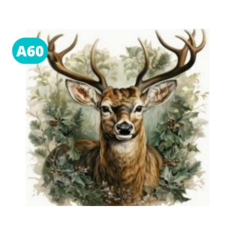 Haft Diamentowy Diamond Painting Mozaika Jeleń Jelonek Las