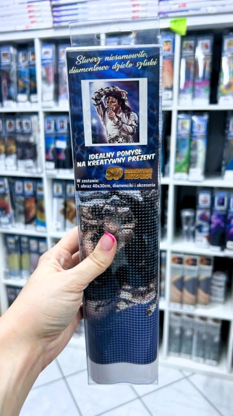 Haft Diamentowy Diamond Painting Mozaika Michael Jackson Postać Koncert