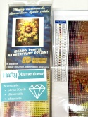 Haft Diamentowy Diamond Painting Mozaika Słonecznik Słoneczniki Kwiaty