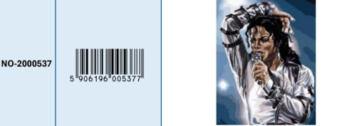 Haft Diamentowy Diamond Painting Mozaika Michael Jackson Postać Koncert