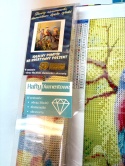 Haft Diamentowy Drzewo Ptaki Kwiaty Mozaika Diamond Paiting Zestaw