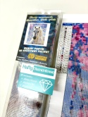Haft Diamentowy Koń Konie Kwiaty Diamond Painting Mozaika Zestaw