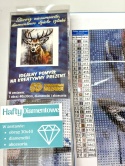 Haft Diamentowy Mozaika Diamentowa Malowanie Diamentami Jeleń Las Diamond Painting