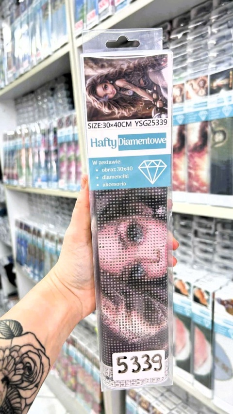 Haft Diamentowy Mozaika Diamond Painting Dla Dzieci Motor Motocykl