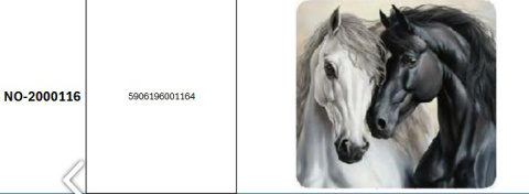 Haft Diamentowy Mozaika Diamond Painting Koń Konie Zwierzęta