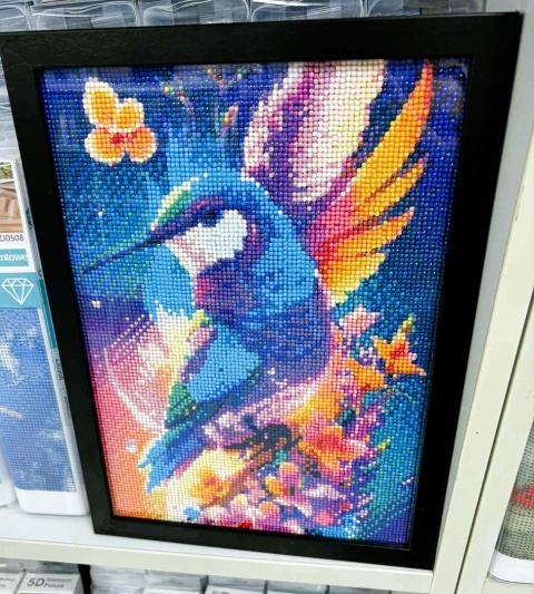 30x40 Czarna Ramka Idealnie Dopasowana do Haftu Diamentowego z Naszej Oferty