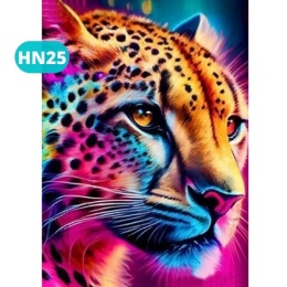 Haft Diamentowy Mozaika Diamond Painting Wyklejkanka  Tygrys