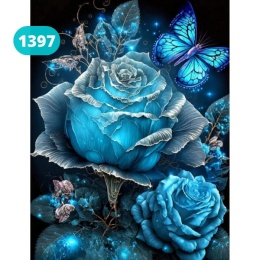 Haft Diamentowy Serce Plaża Diamond Painting Mozaika Zestaw Kreatywny