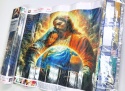 Haft Diamentowy Jezus Maryja Świat Diamond Painting Mozaika Zestaw Religia