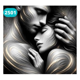 Haft Diamentowy Mozaika Diamond Painting Malowanie Diamentami Kobieta Miłość Mężczyzna Objęcia