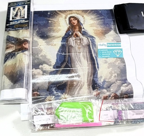 Haft Diamentowy Mozaika Diamond Painting Maryja Matka Boska Boża