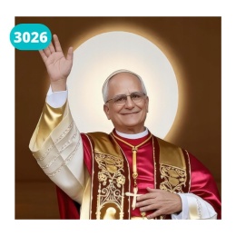 Haft Diamentowy Mozaika Diamond Painting Mozaika Papież Leon XIV
