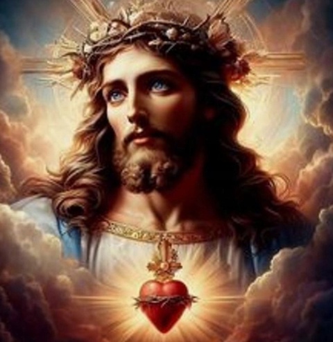 Haft Diamentowy Mozaika Diamond Painting Jezus W Cierniowej Koronie