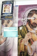 Haft Diamentowy Święta Rodzina Jezus Maryja Diamond Painting Mozaika Zestaw