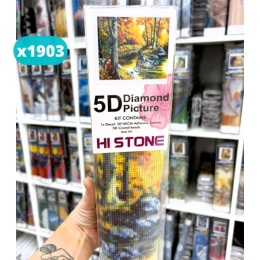 Haft Diamentowy Diamond Painting Mozaika Malowanie Diamentami