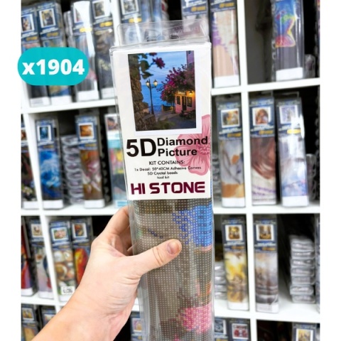 Haft Diamentowy Diamond Painting Mozaika Malowanie Diamentami