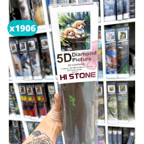 Haft Diamentowy Diamond Painting Mozaika Malowanie Diamentami