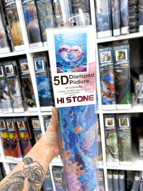 Haft Diamentowy Diamond Painting Mozaika Malowanie Diamentami