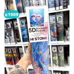 Haft Diamentowy Diamond Painting Mozaika Malowanie Diamentami