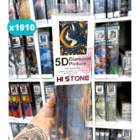 Haft Diamentowy Diamond Painting Mozaika Malowanie Diamentami