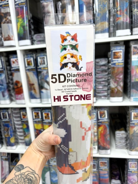 Haft Diamentowy Diamond Painting Mozaika Malowanie Diamentami