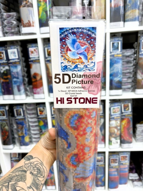 Haft Diamentowy Diamond Painting Mozaika Malowanie Diamentami