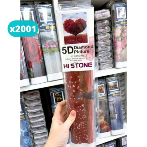 Haft Diamentowy Diamond Painting Mozaika Wyklejanie Diamencikami