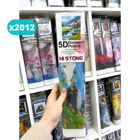 Haft Diamentowy Diamond Painting Mozaika Wyklejanie Diamencikami