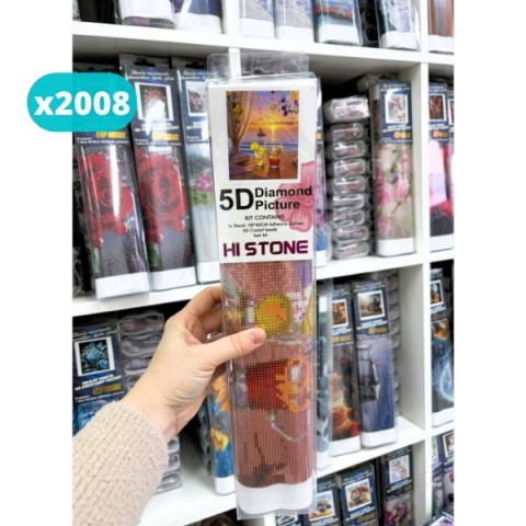 Haft Diamentowy Diamond Painting Mozaika Wyklejanie Diamencikami