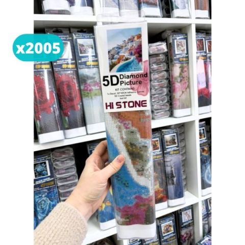 Haft Diamentowy Diamond Painting Mozaika Wyklejanie Diamencikami