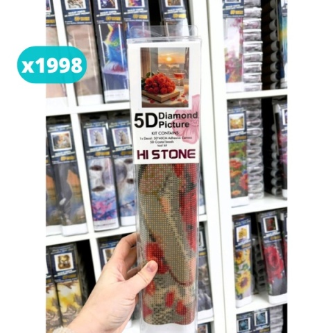 Haft Diamentowy Diamond Painting Mozaika Wyklejanie Diamencikami