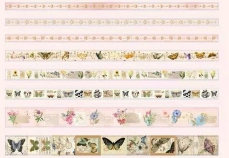 8x Taśma Washi Tape Do Haftu Diamentowego Taśma Ozdobna Do Diamond Painting