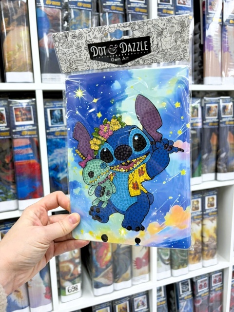 Haft Diamentowy Diamond Painting Mozaika Lilo i Stitch
