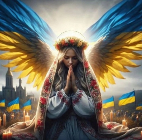 Haft Diamentowy Mozaika Diamond Painting Kwiaty Ukrainka Ukraina