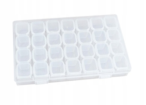 Pojemnik na Diamenty Do Haftu Diamentowego Diamond Painting Mozaika